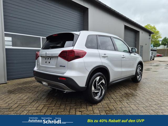Suzuki Vitara Comfort+ 110PS MHEV 4x4 ALLGRIP 1.4 Boosterjet Allrad Teilleder mit Alcantara Navi Klimaautomatik Sitzheizung ACC PDC v+h R&uuml;ckf.Kamera Suzuki-Radio Apple CarPlay Android Auto Touchscreen 2xKeyless 17-LM 