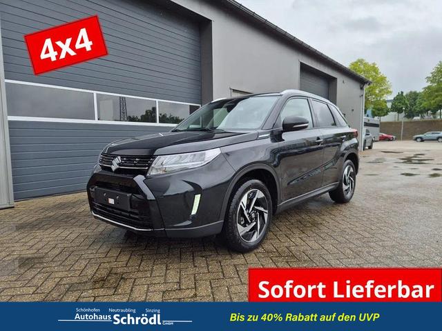 Suzuki Vitara - Comfort+ 110PS MHEV 4x4 ALLGRIP 1.4 Boosterjet Allrad Teilleder mit Alcantara Navi Klimaautomatik Sitzheizung ACC PDC v+h R&uuml;ckf.Kamera Suzuki-Radio Apple CarPlay Android Auto Touchscreen 2xKeyless 17-LM
