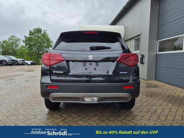 Suzuki Vitara Comfort+ 110PS MHEV 4x4 ALLGRIP 1.4 Boosterjet Allrad Teilleder mit Alcantara Navi Klimaautomatik Sitzheizung ACC PDC v+h R&uuml;ckf.Kamera Suzuki-Radio Apple CarPlay Android Auto Touchscreen 2xKeyless 17-LM 