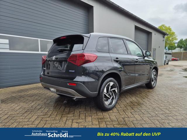 Suzuki Vitara Comfort+ 110PS MHEV 4x4 ALLGRIP 1.4 Boosterjet Allrad Teilleder mit Alcantara Navi Klimaautomatik Sitzheizung ACC PDC v+h R&uuml;ckf.Kamera Suzuki-Radio Apple CarPlay Android Auto Touchscreen 2xKeyless 17-LM 