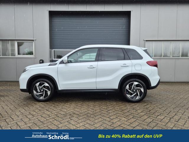 Suzuki Vitara Comfort+ 110PS MHEV 4x4 ALLGRIP 1.4 Boosterjet Allrad Teilleder mit Alcantara Navi Klimaautomatik Sitzheizung ACC PDC v+h R&uuml;ckf.Kamera Suzuki-Radio Apple CarPlay Android Auto Touchscreen 2xKeyless 17-LM 