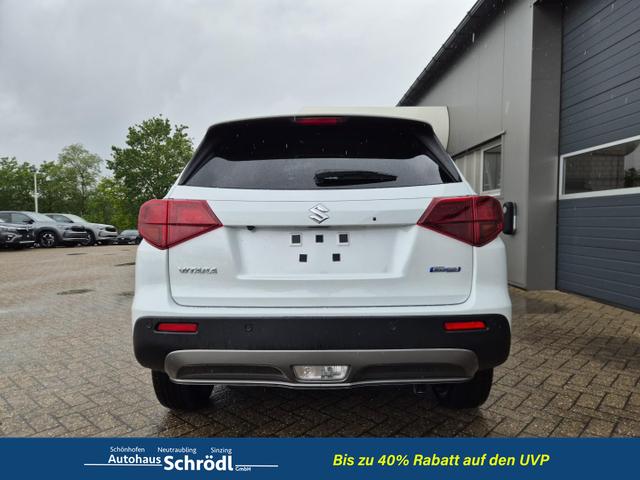 Suzuki Vitara Comfort+ 110PS MHEV 4x4 ALLGRIP 1.4 Boosterjet Allrad Teilleder mit Alcantara Navi Klimaautomatik Sitzheizung ACC PDC v+h R&uuml;ckf.Kamera Suzuki-Radio Apple CarPlay Android Auto Touchscreen 2xKeyless 17-LM 