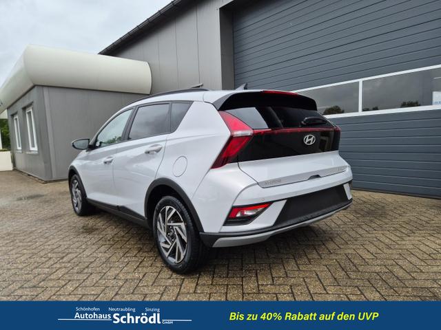 Hyundai BAYON Trend 1.0 T-GDI 90PS Klimaautomatik R&uuml;ckf.Kamera Parksensoren Sitzheizung Lenkradheizung Bluetooth Touchscreen Tempomat Apple CarPlay + Android Auto 16"LM 