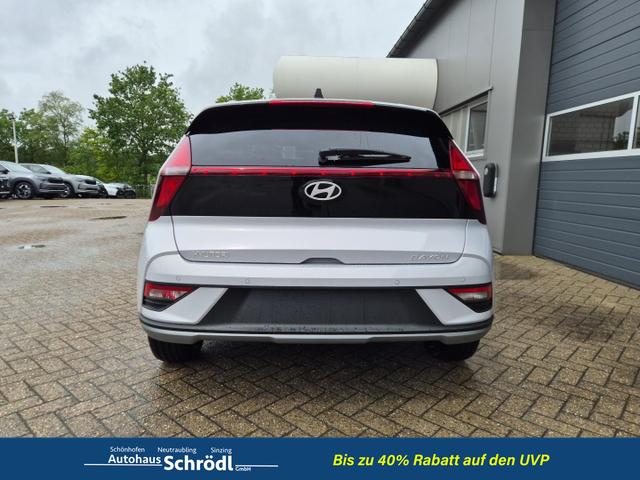 Hyundai BAYON Trend 1.0 T-GDI 90PS Klimaautomatik R&uuml;ckf.Kamera Parksensoren Sitzheizung Lenkradheizung Bluetooth Touchscreen Tempomat Apple CarPlay + Android Auto 16"LM 