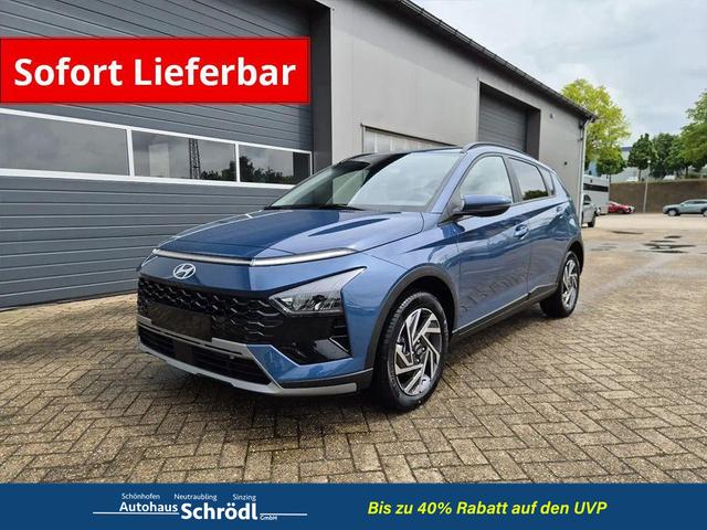 Hyundai BAYON - Trend 1.0 T-GDI 90PS Automatik Klimaautomatik R&uuml;ckf.Kamera Parksensoren Sitzheizung Lenkradheizung Bluetooth Touchscreen Tempomat Apple CarPlay + Android Auto 16"LM