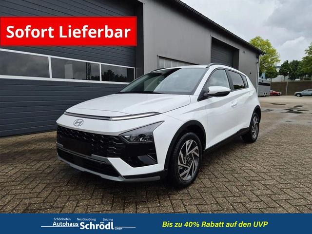 Hyundai BAYON - Trend 1.0 T-GDI 90PS Automatik Klimaautomatik R&uuml;ckf.Kamera Parksensoren Sitzheizung Lenkradheizung Bluetooth Touchscreen Tempomat Apple CarPlay + Android Auto 16"LM