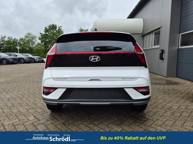 Hyundai BAYON Trend 1.0 T-GDI 90PS Automatik Klimaautomatik R&uuml;ckf.Kamera Parksensoren Sitzheizung Lenkradheizung Bluetooth Touchscreen Tempomat Apple CarPlay + Android Auto 16"LM 