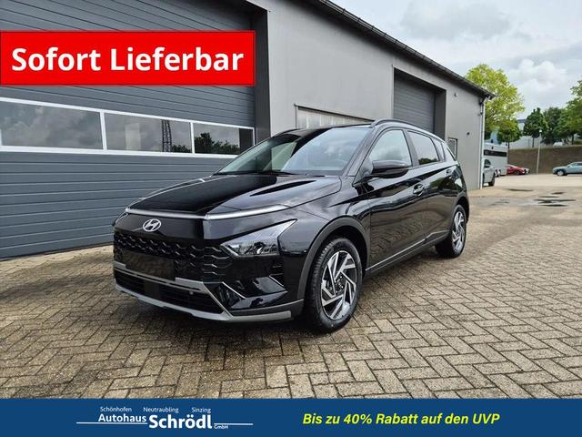 Hyundai BAYON - Trend 1.0 T-GDI 90PS Automatik Klimaautomatik R&uuml;ckf.Kamera Parksensoren Sitzheizung Lenkradheizung Bluetooth Touchscreen Tempomat Apple CarPlay + Android Auto 16"LM