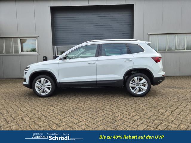 Skoda Karoq 1.5 TSI 150PS DSG Selection Klimaautomatik Sitzheizung Lenkradheizung ACC PDC v+h R&uuml;ckf.Kamera abg.Scheiben Apple CarPlay Android Auto 17"LM 