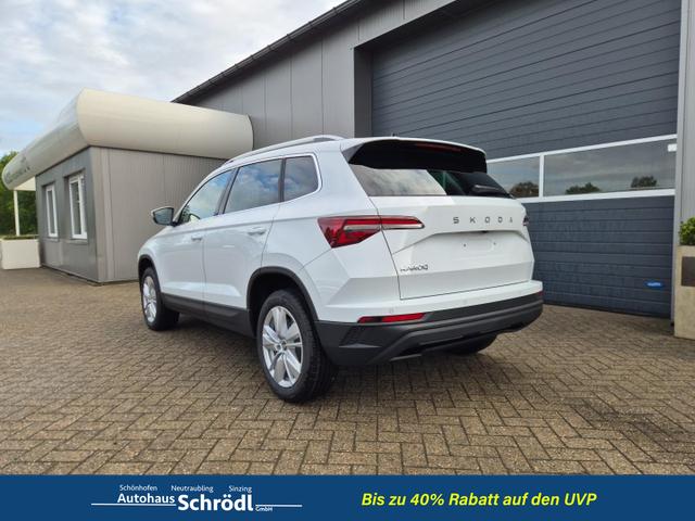 Skoda Karoq 1.5 TSI 150PS DSG Selection Klimaautomatik Sitzheizung Lenkradheizung ACC PDC v+h R&uuml;ckf.Kamera abg.Scheiben Apple CarPlay Android Auto 17"LM 