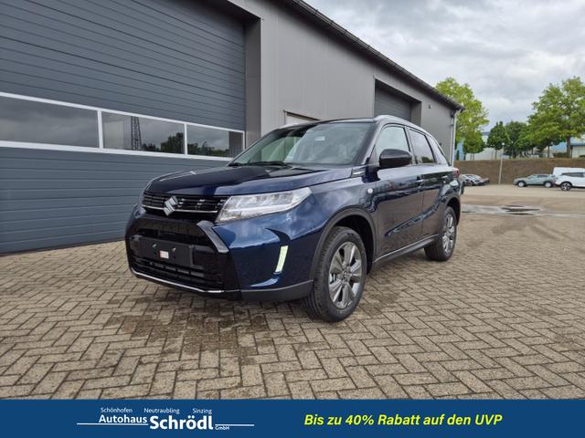 Suzuki Vitara - Comfort 110PS Automatik MHEV 4x4 ALLGRIP 1.4 Boosterjet Allrad Navi Klimaautomatik Sitzheizung ACC PDC R&uuml;ckf.Kamera Suzuki-Radio Apple CarPlay Android Auto Touchscreen 2xKeyless 17-LM