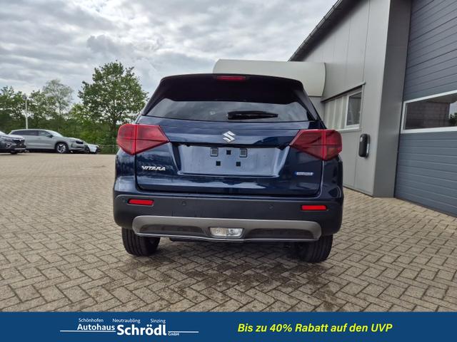 Suzuki Vitara Comfort 110PS Automatik MHEV 4x4 ALLGRIP 1.4 Boosterjet Allrad Navi Klimaautomatik Sitzheizung ACC PDC R&uuml;ckf.Kamera Suzuki-Radio Apple CarPlay Android Auto Touchscreen 2xKeyless 17-LM 