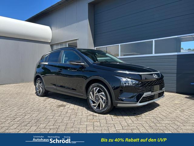Hyundai BAYON - Trend 1.0 T-GDI 90PS Klimaautomatik R&uuml;ckf.Kamera Parksensoren Sitzheizung Lenkradheizung Bluetooth Touchscreen Tempomat Apple CarPlay + Android Auto 16"LM