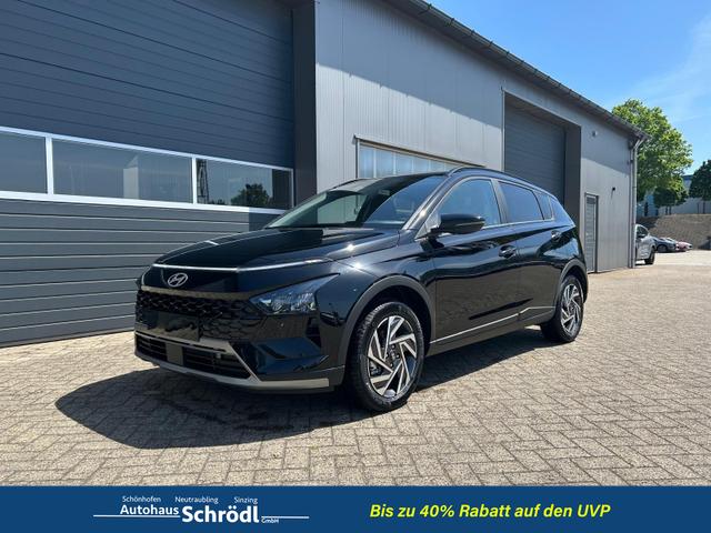 Hyundai BAYON - Trend 1.0 T-GDI 90PS Klimaautomatik R&uuml;ckf.Kamera Parksensoren Sitzheizung Lenkradheizung Bluetooth Touchscreen Tempomat Apple CarPlay + Android Auto 16"LM