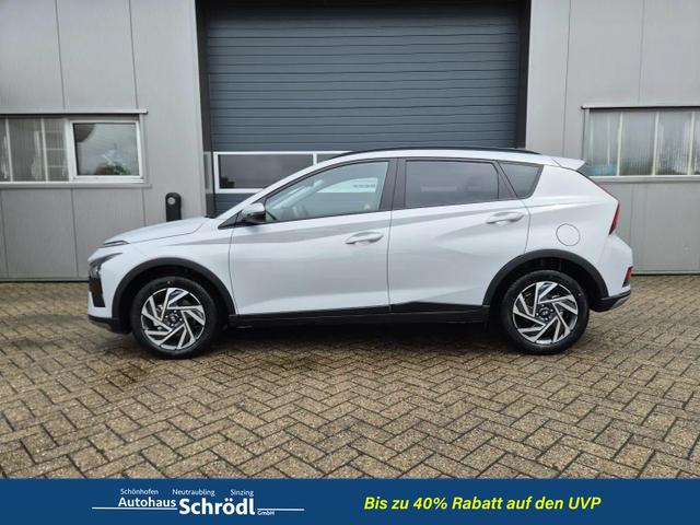 Hyundai BAYON Trend 1.0 T-GDI 90PS Klimaautomatik R&uuml;ckf.Kamera Parksensoren Sitzheizung Lenkradheizung Bluetooth Touchscreen Tempomat Apple CarPlay + Android Auto 16"LM 