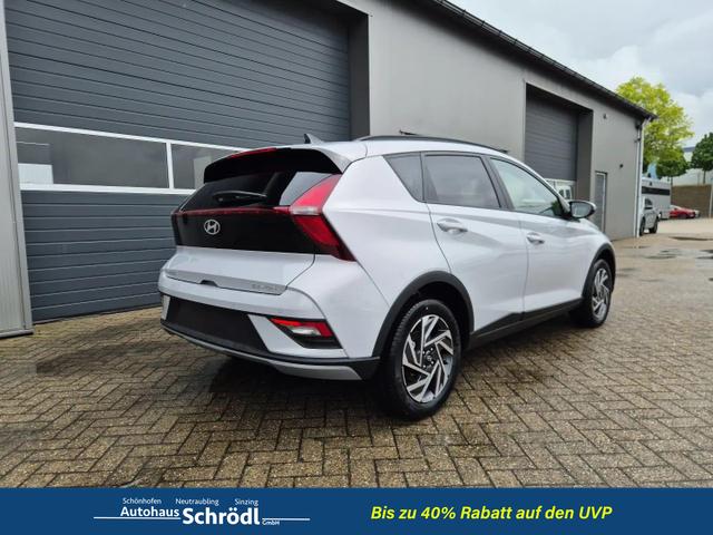 Hyundai BAYON Trend 1.0 T-GDI 90PS Klimaautomatik R&uuml;ckf.Kamera Parksensoren Sitzheizung Lenkradheizung Bluetooth Touchscreen Tempomat Apple CarPlay + Android Auto 16"LM 