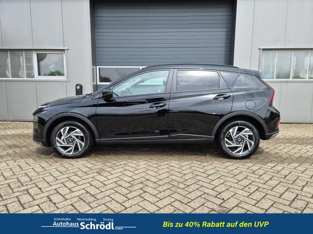 Hyundai BAYON Trend 1.0 T-GDI 90PS Automatik Klimaautomatik R&uuml;ckf.Kamera Parksensoren Sitzheizung Lenkradheizung Bluetooth Touchscreen Tempomat Apple CarPlay + Android Auto 16"LM 
