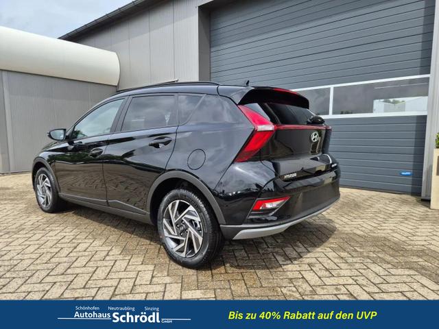 Hyundai BAYON Trend 1.0 T-GDI 90PS Automatik Klimaautomatik R&uuml;ckf.Kamera Parksensoren Sitzheizung Lenkradheizung Bluetooth Touchscreen Tempomat Apple CarPlay + Android Auto 16"LM 