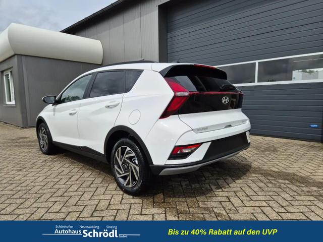 Hyundai BAYON - Trend 1.0 T-GDI 90PS Klimaautomatik R&uuml;ckf.Kamera Parksensoren Sitzheizung Lenkradheizung Bluetooth Touchscreen Tempomat Apple CarPlay + Android Auto 16"LM