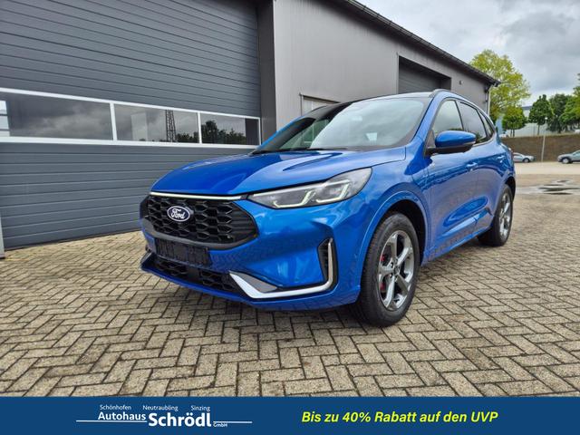 Ford Kuga - ST-Line X 243PS PHEV Automatik HuD Matrix-LED schwenkb. AHK elektr. PanoDach Sitzheizung v+h Lenkradheizung Frontscheibe beheizb. Navi SYNC4 Apple CarPlay Android Auto Touchscreen PDC 4xKamera 2xKeyless B+O Sound 18"LM vollelektr. Reichweite 65K