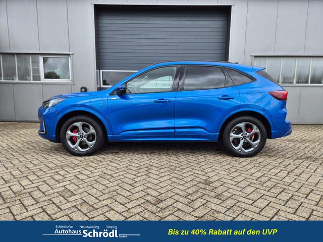 Ford Kuga ST-Line X 243PS PHEV Automatik HuD Matrix-LED schwenkb. AHK elektr. PanoDach Sitzheizung v+h Lenkradheizung Frontscheibe beheizb. Navi SYNC4 Apple CarPlay Android Auto Touchscreen PDC 4xKamera 2xKeyless B+O Sound 18"LM vollelektr. Reichweite 65K 