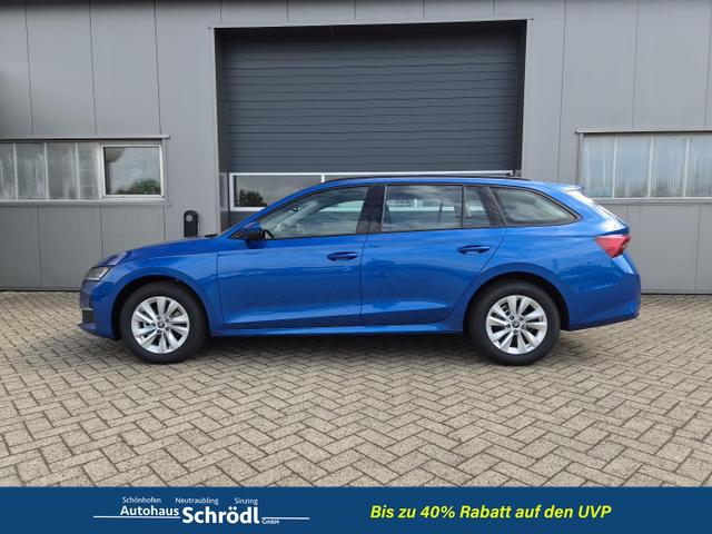 Skoda Octavia Combi 1.5 TSI 150PS m-HEV DSG Selection AHK Klimaautomatik ACC PDC v+h R&uuml;ckf.Kamera Sitzheizung TWA Apple CarPlay Android Auto 16"LM 