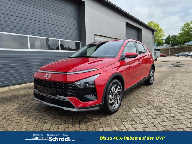 Hyundai BAYON - Trend 1.0 T-GDI 90PS Klimaautomatik R&uuml;ckf.Kamera Parksensoren Sitzheizung Lenkradheizung Bluetooth Touchscreen Tempomat Apple CarPlay + Android Auto 16"LM