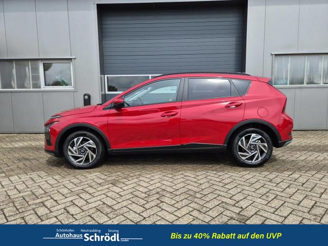 Hyundai BAYON Trend 1.0 T-GDI 90PS Klimaautomatik R&uuml;ckf.Kamera Parksensoren Sitzheizung Lenkradheizung Bluetooth Touchscreen Tempomat Apple CarPlay + Android Auto 16"LM 