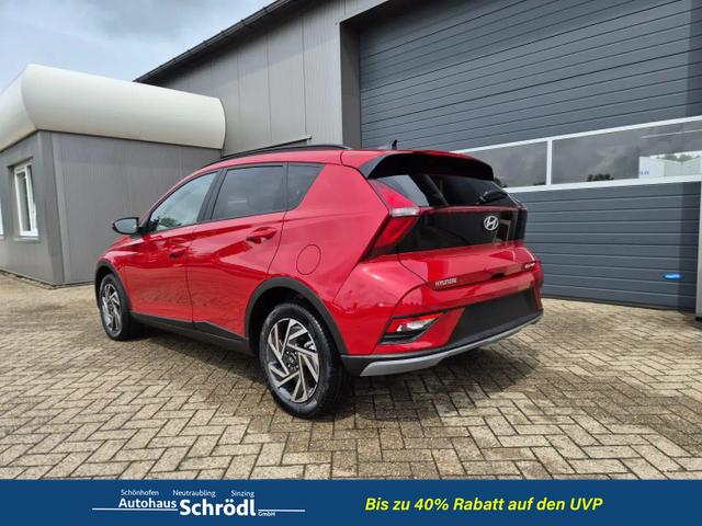 Hyundai BAYON Trend 1.0 T-GDI 90PS Klimaautomatik R&uuml;ckf.Kamera Parksensoren Sitzheizung Lenkradheizung Bluetooth Touchscreen Tempomat Apple CarPlay + Android Auto 16"LM 