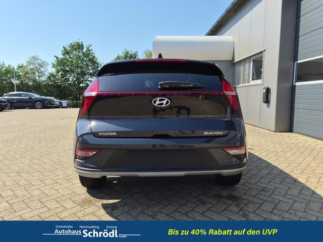 Hyundai BAYON Trend 1.0 T-GDI 90PS Automatik Klimaautomatik R&uuml;ckf.Kamera Parksensoren Sitzheizung Lenkradheizung Bluetooth Touchscreen Tempomat Apple CarPlay + Android Auto 16"LM 