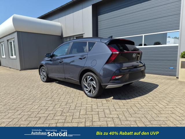 Hyundai BAYON Trend 1.0 T-GDI 90PS Klimaautomatik R&uuml;ckf.Kamera Parksensoren Sitzheizung Lenkradheizung Bluetooth Touchscreen Tempomat Apple CarPlay + Android Auto 16"LM 