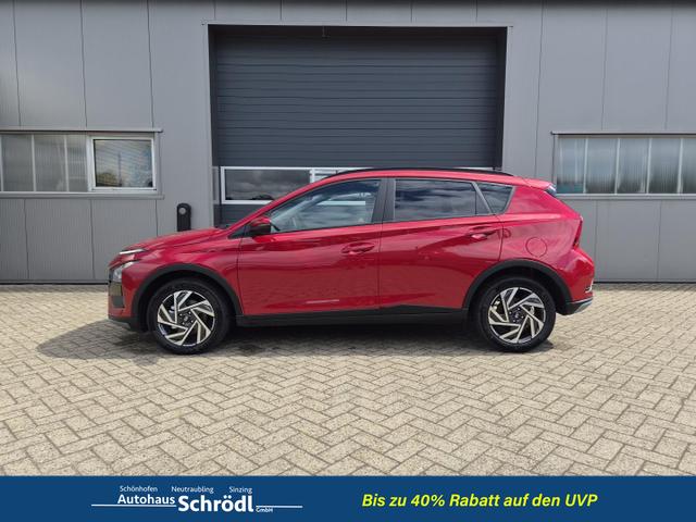 Hyundai BAYON Trend 1.0 T-GDI 90PS Automatik Klimaautomatik R&uuml;ckf.Kamera Parksensoren Sitzheizung Lenkradheizung Bluetooth Touchscreen Tempomat Apple CarPlay + Android Auto 16"LM 