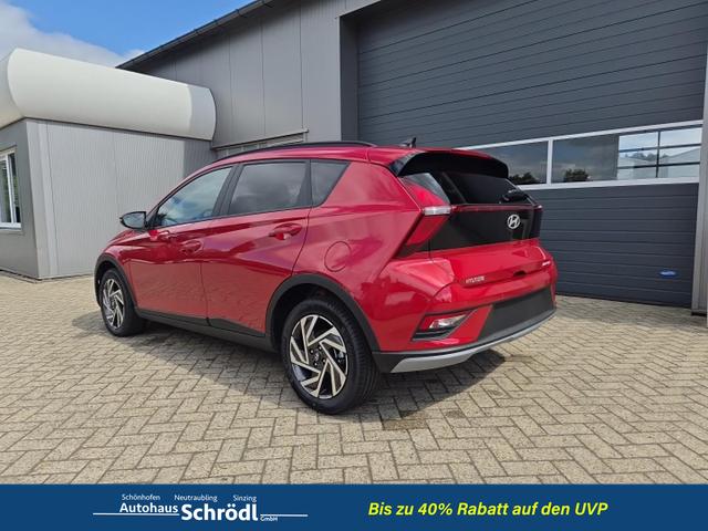 Hyundai BAYON Trend 1.0 T-GDI 90PS Automatik Klimaautomatik R&uuml;ckf.Kamera Parksensoren Sitzheizung Lenkradheizung Bluetooth Touchscreen Tempomat Apple CarPlay + Android Auto 16"LM 
