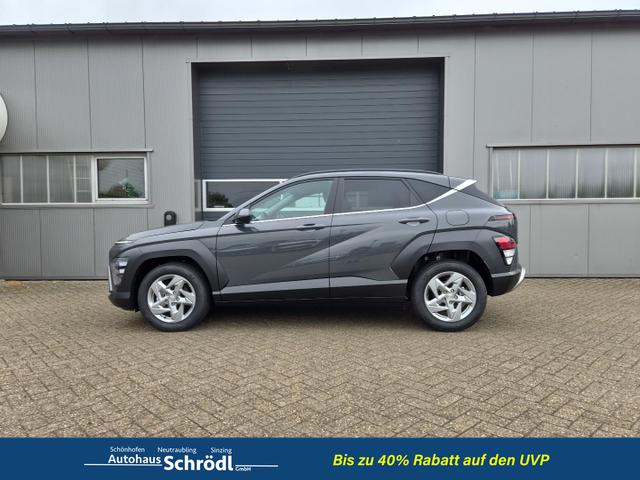 Hyundai KONA Trend 1.6 T-GDI 150PS Automatik Voll-LED-Scheinw. Sitzheizung Lenkradheizung ACC Klimaautomatik Navi Touchscreen DAB+ Apple CarPlay + Android Auto PDC v+h R&uuml;ckf.Kamera 2xKeyless 17-LM 