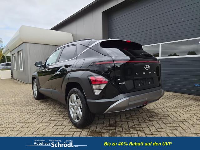 Hyundai KONA Trend 1.6 T-GDI 150PS Automatik Voll-LED-Scheinw. Sitzheizung Lenkradheizung ACC Klimaautomatik Navi Touchscreen DAB+ Apple CarPlay + Android Auto PDC v+h R&uuml;ckf.Kamera 2xKeyless 17-LM 