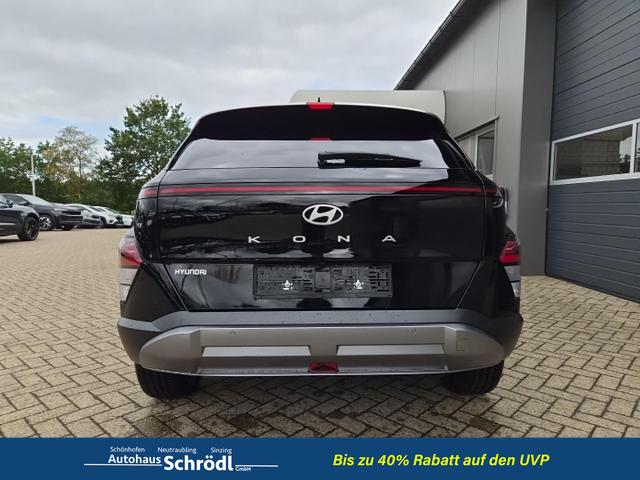 Hyundai KONA Trend 1.6 T-GDI 150PS Automatik Voll-LED-Scheinw. Sitzheizung Lenkradheizung ACC Klimaautomatik Navi Touchscreen DAB+ Apple CarPlay + Android Auto PDC v+h R&uuml;ckf.Kamera 2xKeyless 17-LM 