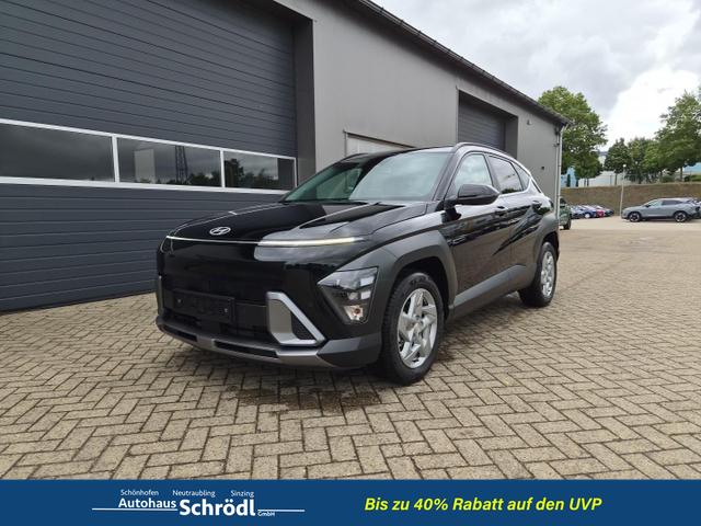 Hyundai KONA - Trend 1.6 T-GDI 150PS Automatik Voll-LED-Scheinw. Sitzheizung Lenkradheizung ACC Klimaautomatik Navi Touchscreen DAB+ Apple CarPlay + Android Auto PDC v+h R&uuml;ckf.Kamera 2xKeyless 17-LM