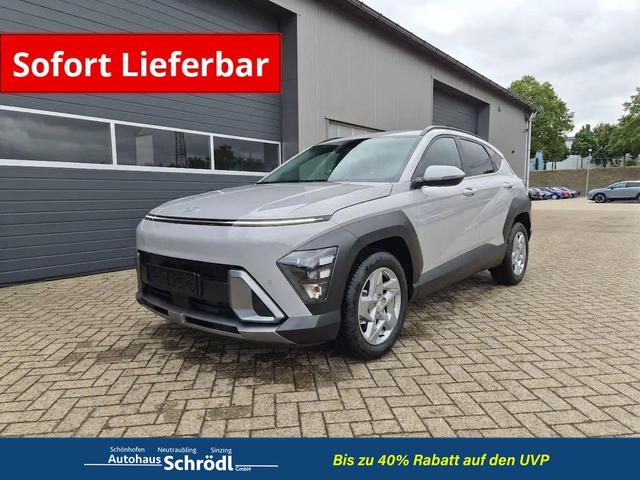 Hyundai KONA - Trend 1.6 T-GDI 150PS Automatik Voll-LED-Scheinw. Sitzheizung Lenkradheizung ACC Klimaautomatik Navi Touchscreen DAB+ Apple CarPlay + Android Auto PDC v+h R&uuml;ckf.Kamera 2xKeyless 17-LM
