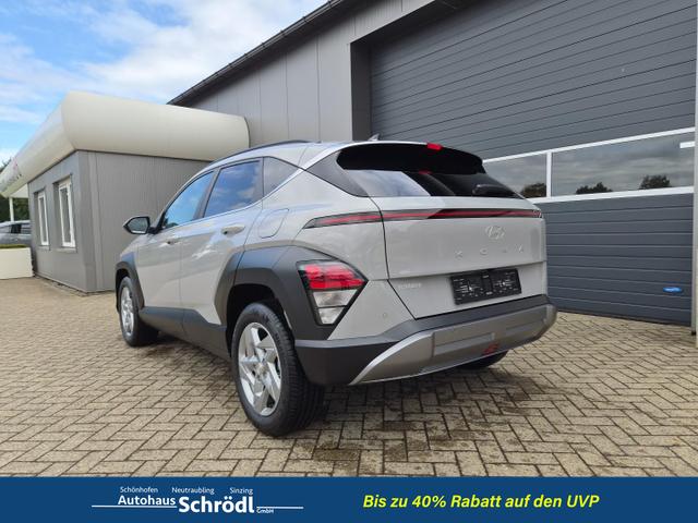 Hyundai KONA Trend 1.6 T-GDI 150PS Automatik Voll-LED-Scheinw. Sitzheizung Lenkradheizung ACC Klimaautomatik Navi Touchscreen DAB+ Apple CarPlay + Android Auto PDC v+h R&uuml;ckf.Kamera 2xKeyless 17-LM 