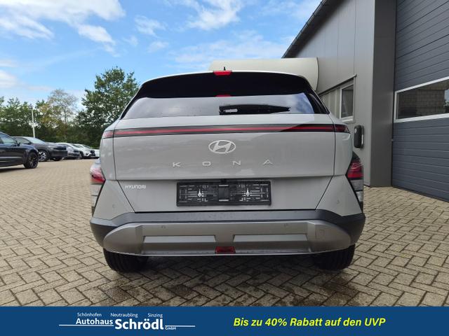 Hyundai KONA Trend 1.6 T-GDI 150PS Automatik Voll-LED-Scheinw. Sitzheizung Lenkradheizung ACC Klimaautomatik Navi Touchscreen DAB+ Apple CarPlay + Android Auto PDC v+h R&uuml;ckf.Kamera 2xKeyless 17-LM 