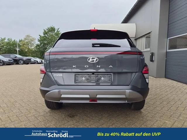 Hyundai KONA Trend 1.6 T-GDI 150PS Automatik Voll-LED-Scheinw. Sitzheizung Lenkradheizung ACC Klimaautomatik Navi Touchscreen DAB+ Apple CarPlay + Android Auto PDC v+h R&uuml;ckf.Kamera 2xKeyless 17-LM 