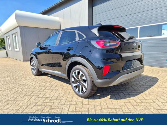 Ford Puma Titanium 1.0 EcoBoost Hybrid 125PS Automatik Klimaautomatik Sitzheizung Lenkradheizung Frontscheibe beheizb. LED-Scheinwerfer SYNC4 Bluetooth Apple CarPlay Android Auto PDC v+h 