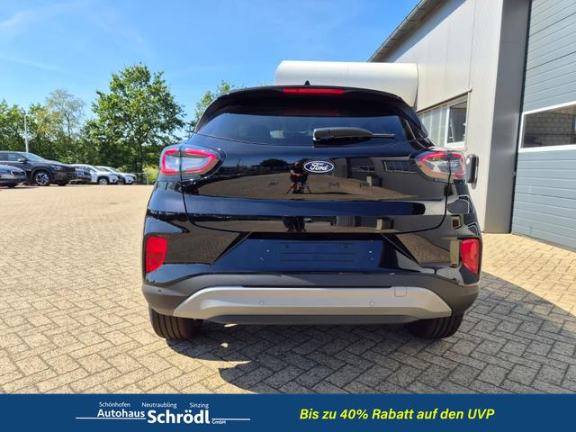Ford Puma Titanium 1.0 EcoBoost Hybrid 125PS Automatik Klimaautomatik Sitzheizung Lenkradheizung Frontscheibe beheizb. LED-Scheinwerfer SYNC4 Bluetooth Apple CarPlay Android Auto PDC v+h 