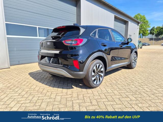 Ford Puma Titanium 1.0 EcoBoost Hybrid 125PS Automatik Klimaautomatik Sitzheizung Lenkradheizung Frontscheibe beheizb. LED-Scheinwerfer SYNC4 Bluetooth Apple CarPlay Android Auto PDC v+h 