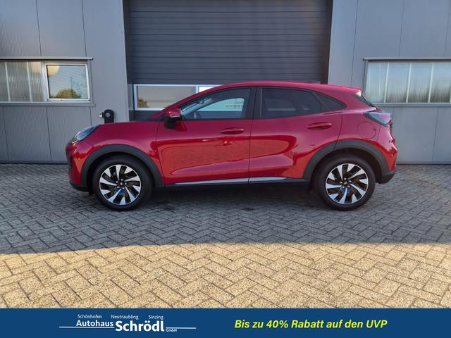 Ford Puma Titanium 1.0 EcoBoost Hybrid 125PS Automatik Klimaautomatik Sitzheizung Lenkradheizung Frontscheibe beheizb. LED-Scheinwerfer SYNC4 Bluetooth Apple CarPlay Android Auto PDC v+h 