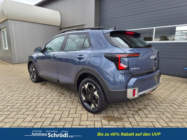 Kia Stonic 1.0 T-GDI MHEV 115PS NEUES MODELL Sitzheizung Lenkradheizung PDC v+h R&uuml;ckf.Kamera Klima Bluetooth Touchscreen Apple CarPlay Android Auto Tempomat 16"LM 