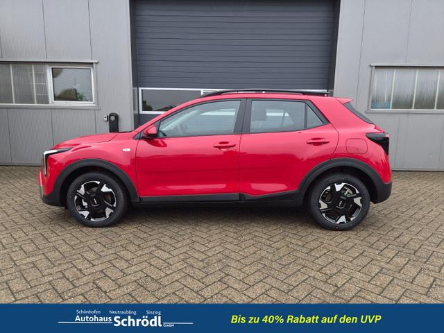 Kia Stonic 1.0 T-GDI MHEV 115PS NEUES MODELL LED-Scheinwerfer Sitzheizung Lenkradheizung PDC v+h R&uuml;ckf.Kamera Klima Bluetooth Touchscreen Apple CarPlay Android Auto Tempomat 16"LM 