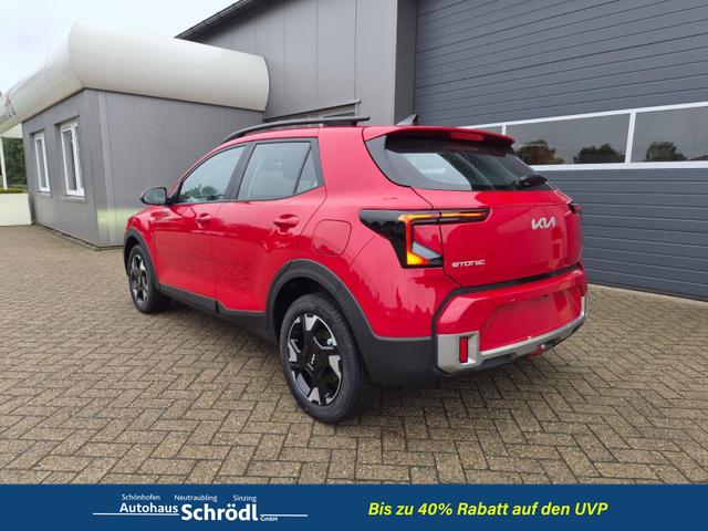 Kia Stonic 1.0 T-GDI MHEV 115PS NEUES MODELL LED-Scheinwerfer Sitzheizung Lenkradheizung PDC v+h R&uuml;ckf.Kamera Klima Bluetooth Touchscreen Apple CarPlay Android Auto Tempomat 16"LM 