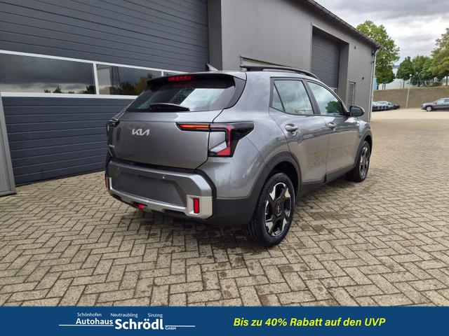 Kia Stonic 1.0 T-GDI MHEV 115PS NEUES MODELL LED-Scheinwerfer Sitzheizung Lenkradheizung PDC v+h R&uuml;ckf.Kamera Klima Bluetooth Touchscreen Apple CarPlay Android Auto Tempomat 16"LM 