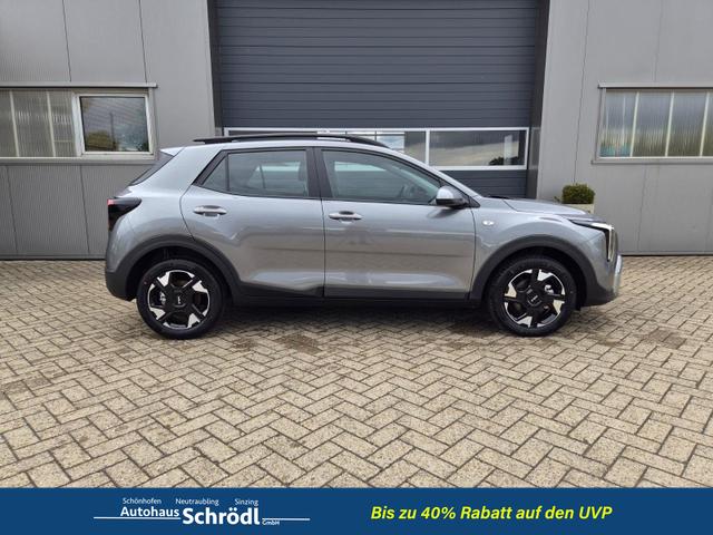 Kia Stonic 1.0 T-GDI MHEV 115PS NEUES MODELL LED-Scheinwerfer Sitzheizung Lenkradheizung PDC v+h R&uuml;ckf.Kamera Klima Bluetooth Touchscreen Apple CarPlay Android Auto Tempomat 16"LM 